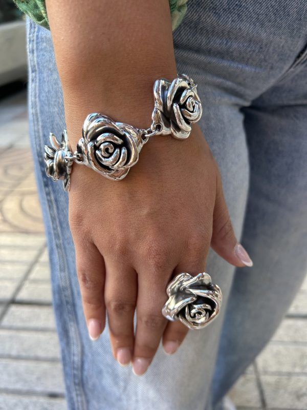 Pulsera Rosas grande - Imagen 3
