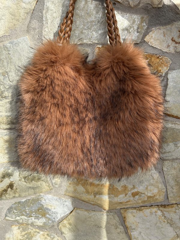 Bolso café de pelo Alex Max - Imagen 2
