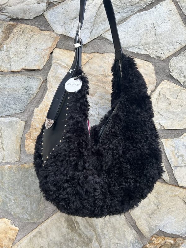 Bolso rizo negro