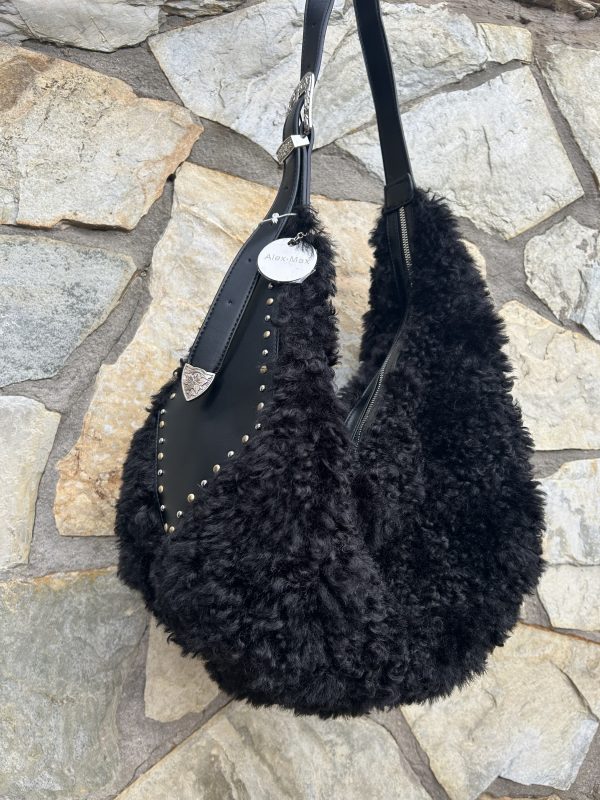 Bolso rizo negro - Imagen 3
