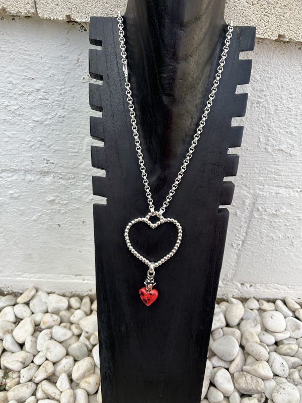 Collar flechazo corazón - Imagen 3