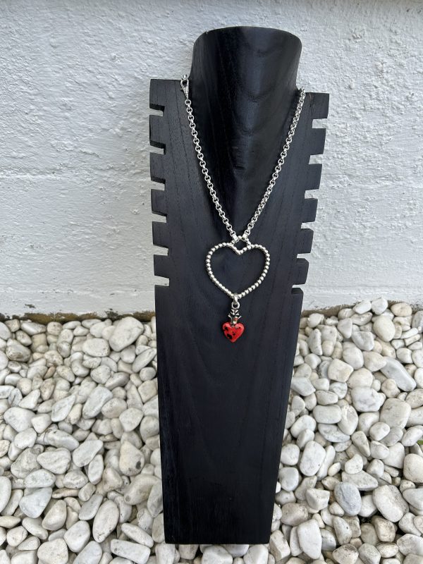Collar flechazo corazón