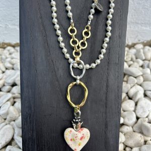 Collar Corazón Carolina Olivares