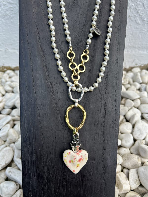 Collar Corazón Carolina Olivares