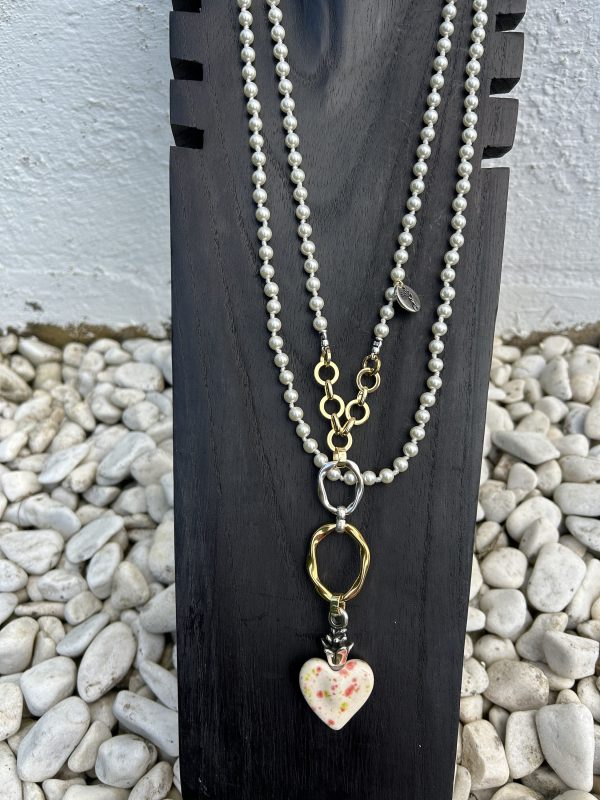 Collar Corazón Carolina Olivares - Imagen 2