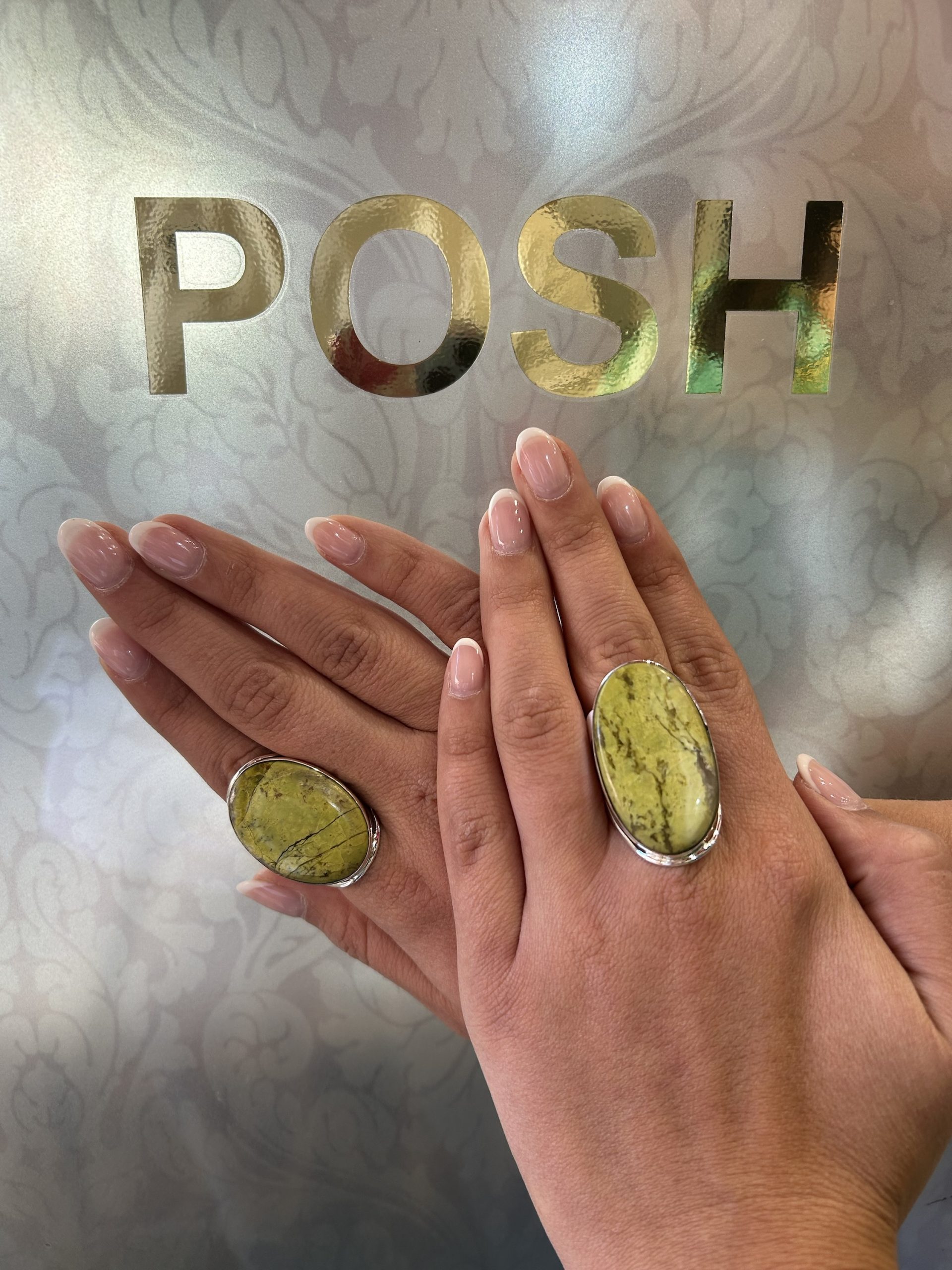 Anillo Yellow Opal redondo - Imagen 2