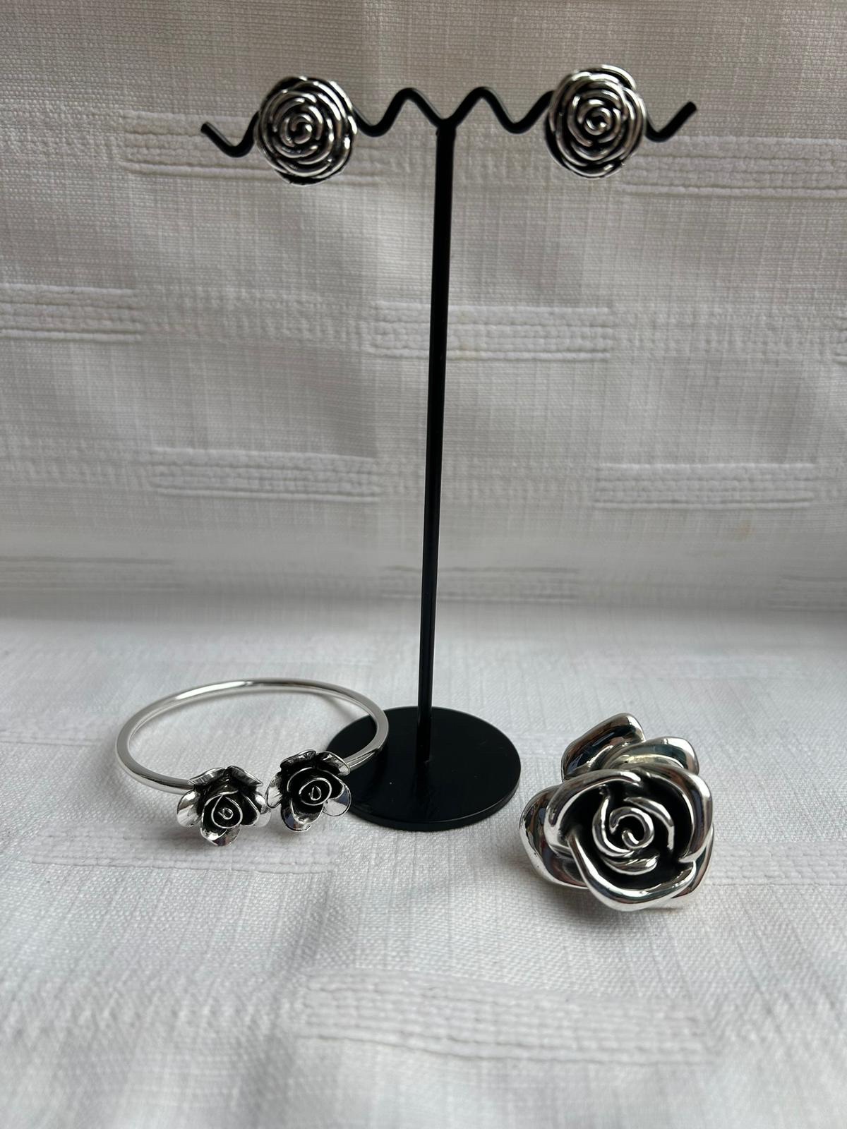 Pulsera de plata colección rosas - Imagen 3