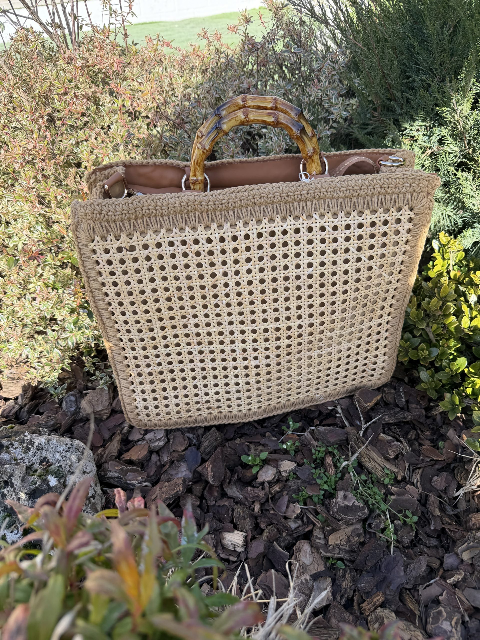Bolso beige de verano - Imagen 2
